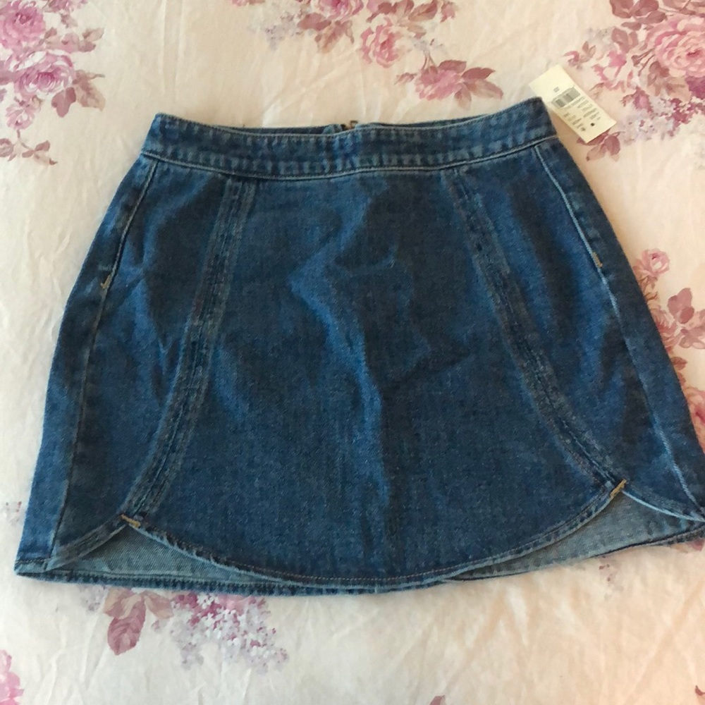 PAC sun new Tulip denim skirt tags on